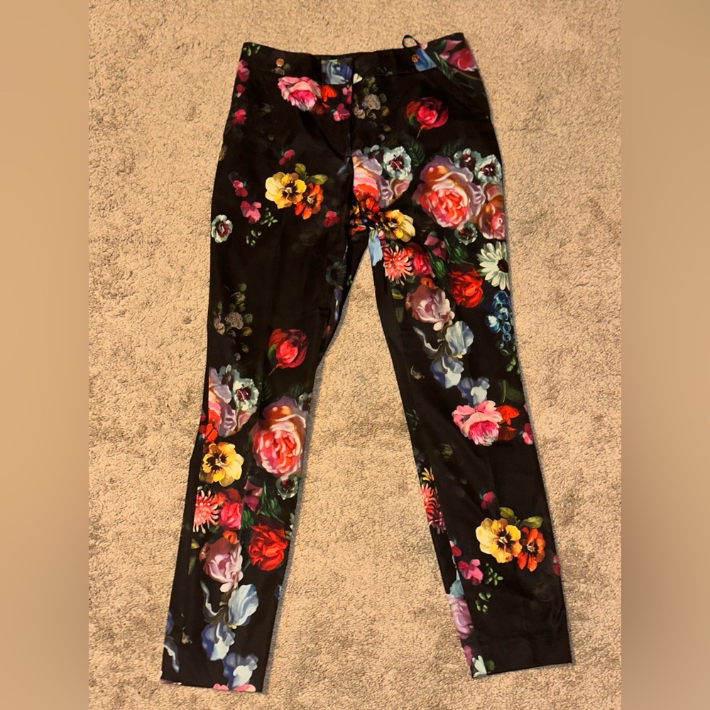 Ted Baker LONDON diemond oil painting pant